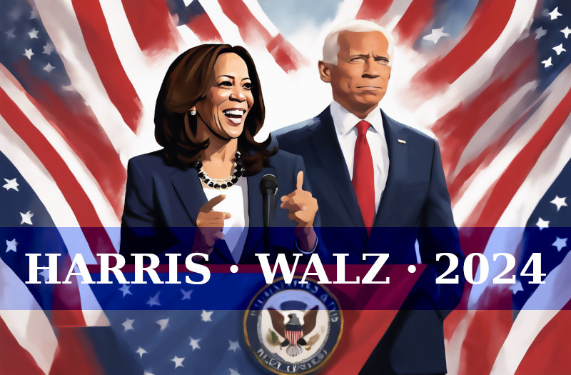 Harris · Walz · 2024